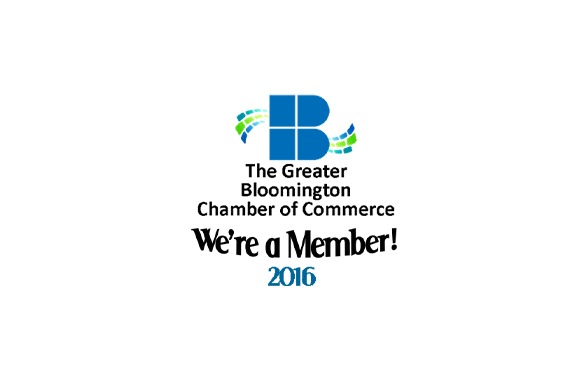 The Greater Bloomington Chamber of Commerce - We're a Member! 2016