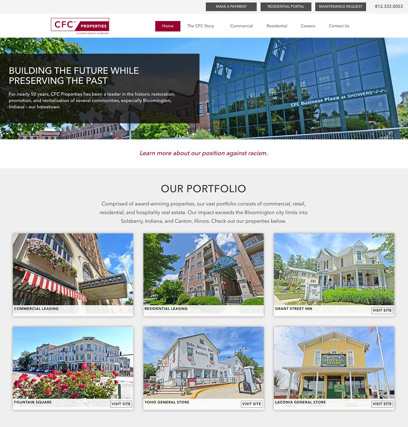 CFC Properties Website